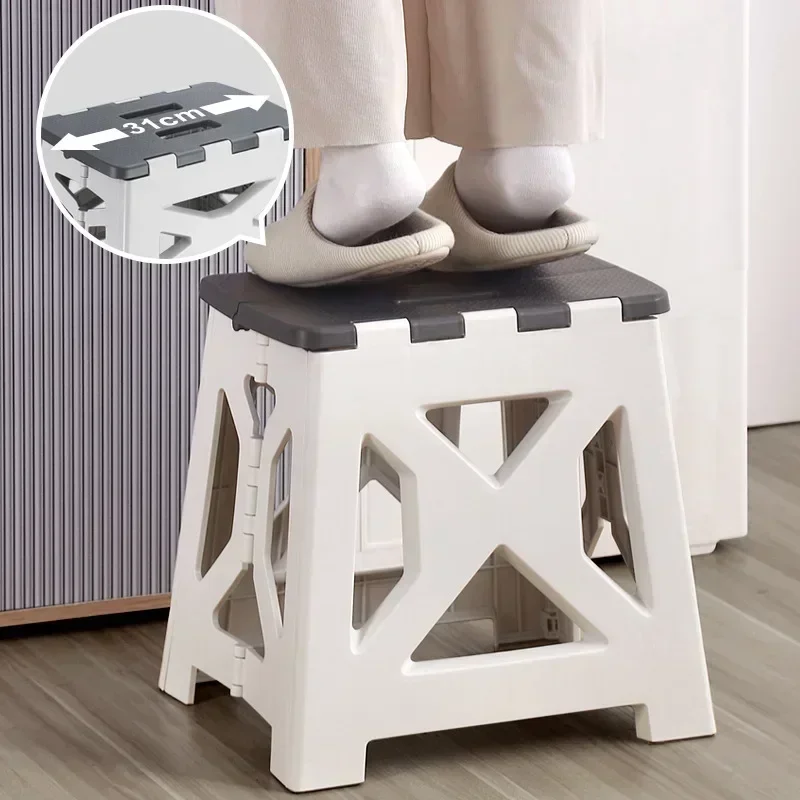 Kids Outdoor Folding Chair - Портативный пластиковый складной табурет, уличный табурет