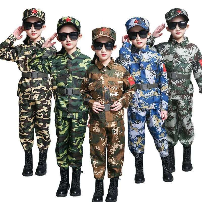 Kids Outdoor Ninja Equipment - Военная тренировочная форма для мальчиков и