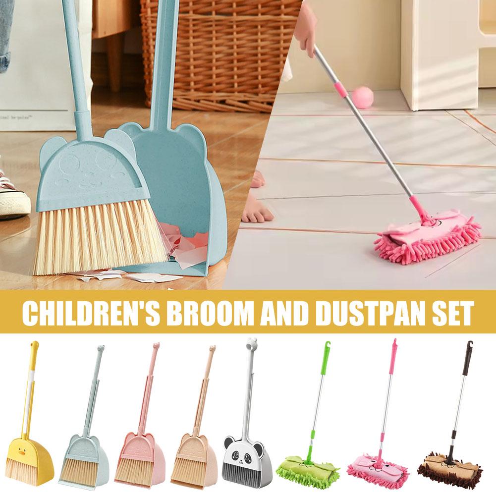 Kids Outdoor Broom - Детский набор для уборки: мини-метла и