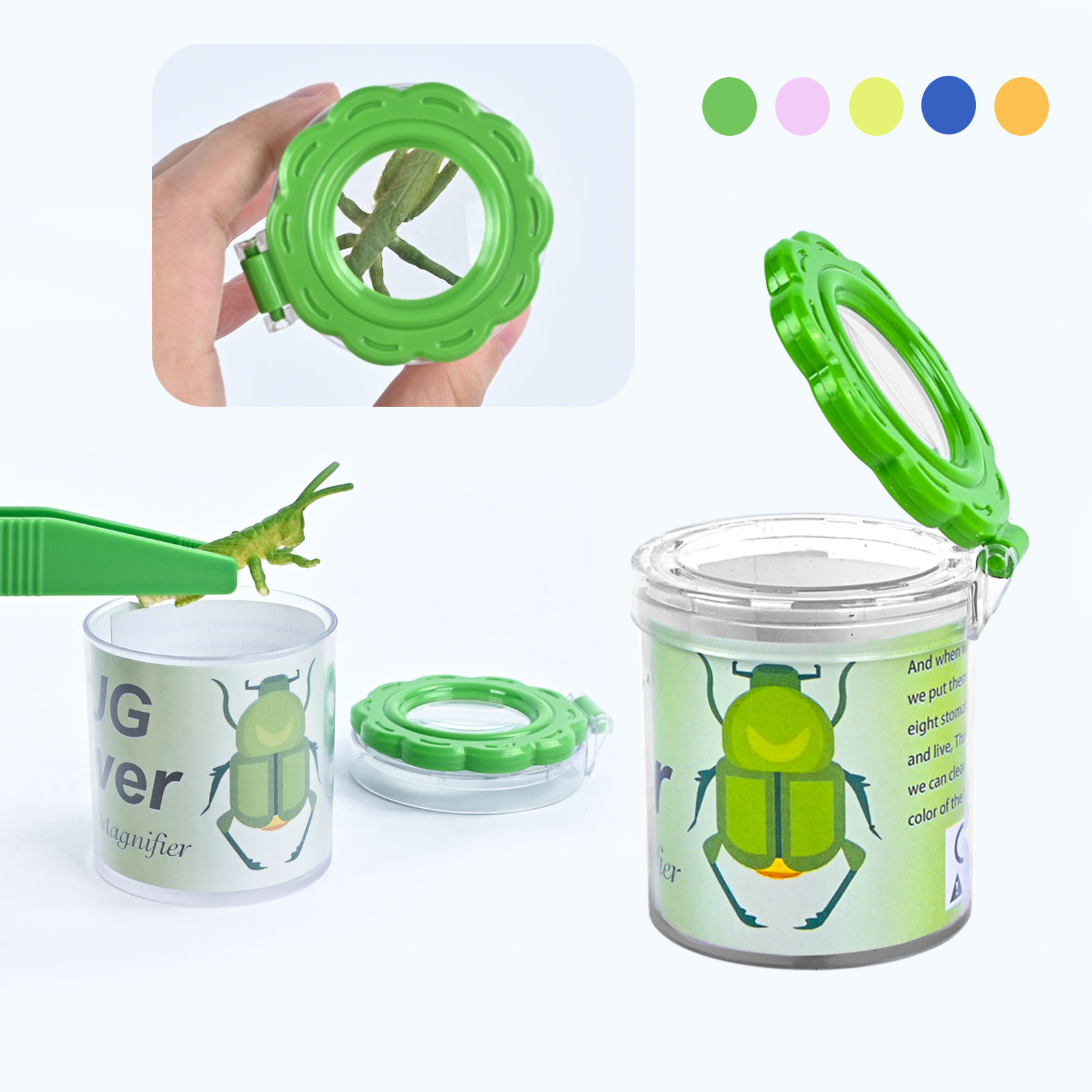 Bug Catching Kit - Детская коробка для наблюдения за насекомыми,
