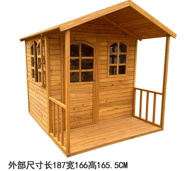 Kids Outdoor Cubby House - Хит продаж: Экологичный, прочный уличный деревянный