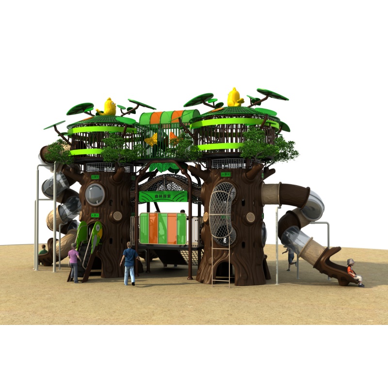 Коммерческое уличное игровое о – обзор и цена Kids Outdoor Adventure Park