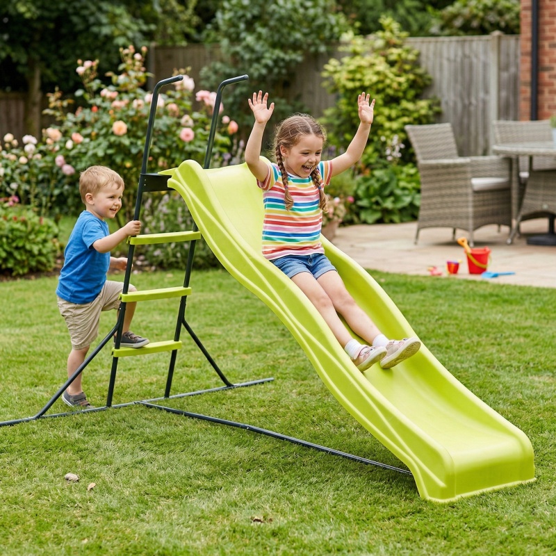 Уличная горка 2.2 м, отдельно  – обзор и цена Kids Outdoor Climber