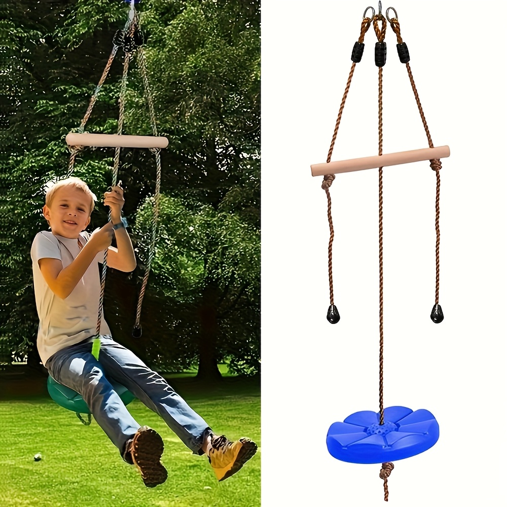 Уличный круглый турник-качели  – обзор и цена Kids Outdoor Monkey Bar Set