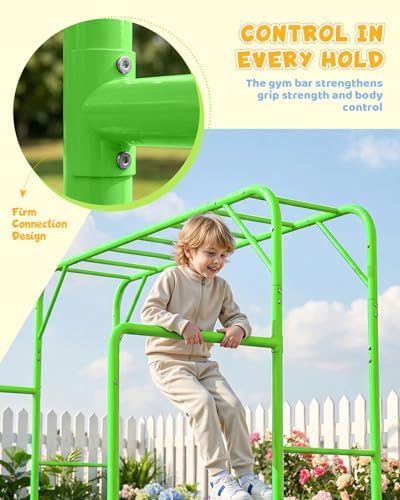 Уличный спортивный комплекс с  – обзор и цена Kids Outdoor Monkey Bar Set