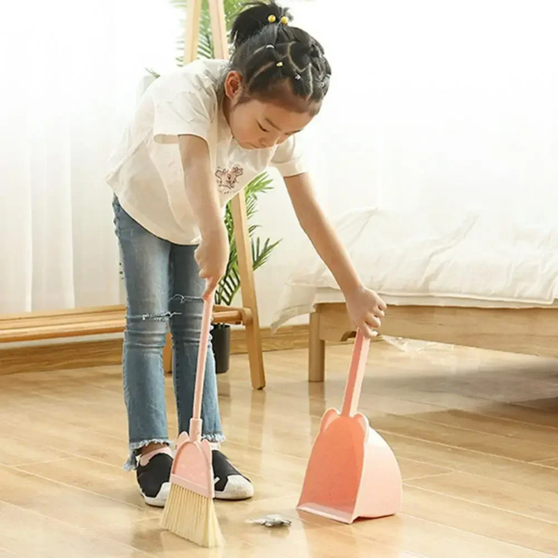 Мини-детская метла и совок с м – обзор и цена Kids Outdoor Broom