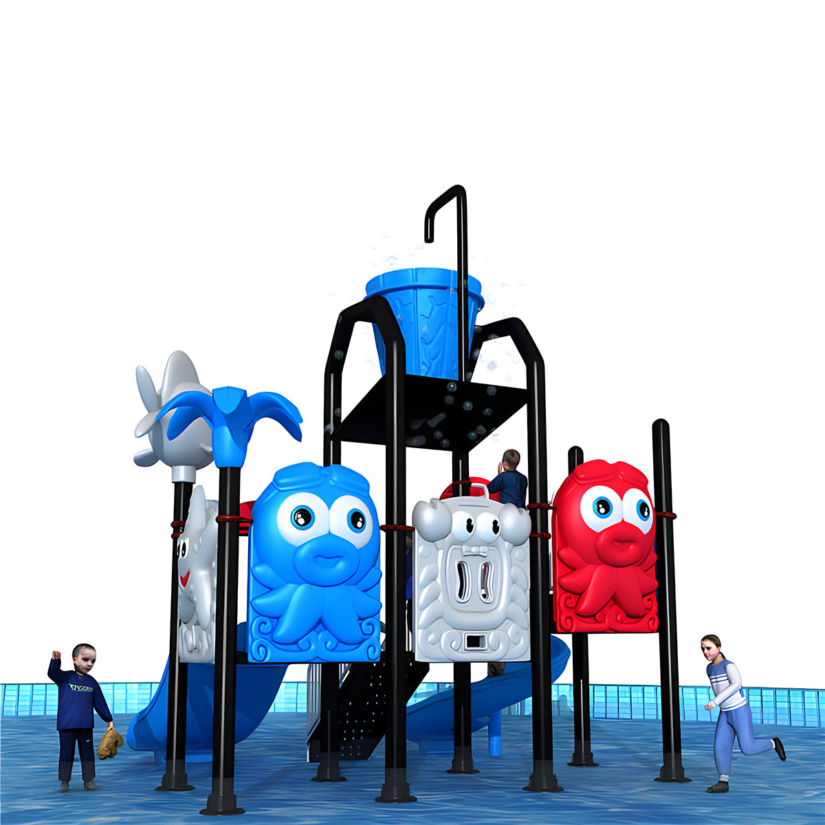 Коммерческие водные приключени – обзор и цена Kids Outdoor Adventure Park