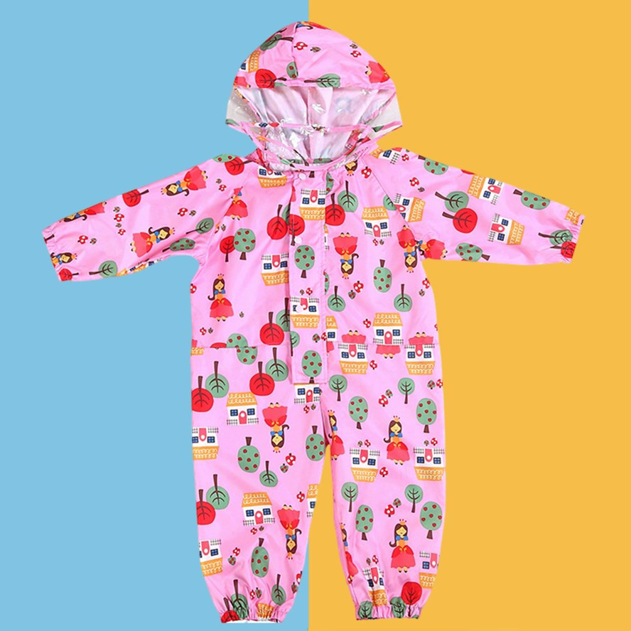 Детский дождевик-комбинезон с  – обзор и цена Kids Outdoor Overalls