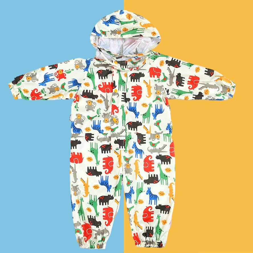 Детский дождевик-комбинезон с  – обзор и цена Kids Outdoor Overalls
