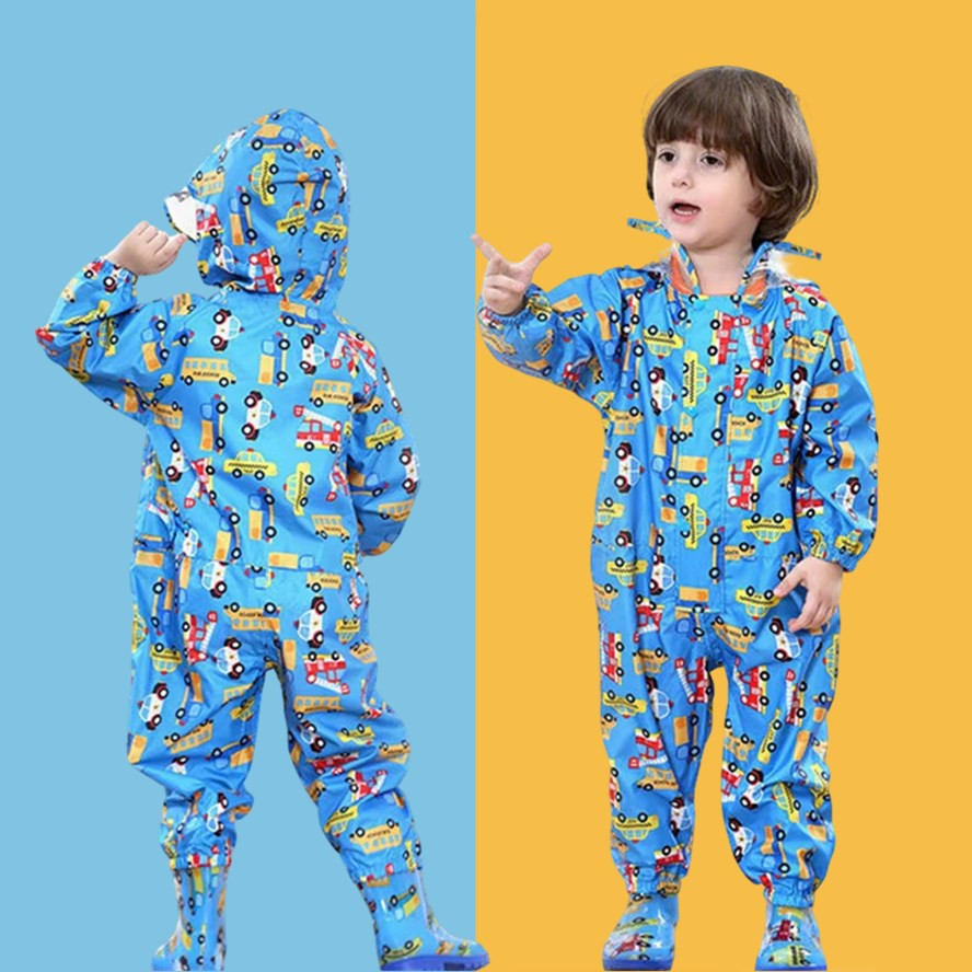 Детский дождевик-комбинезон с  – обзор и цена Kids Outdoor Overalls