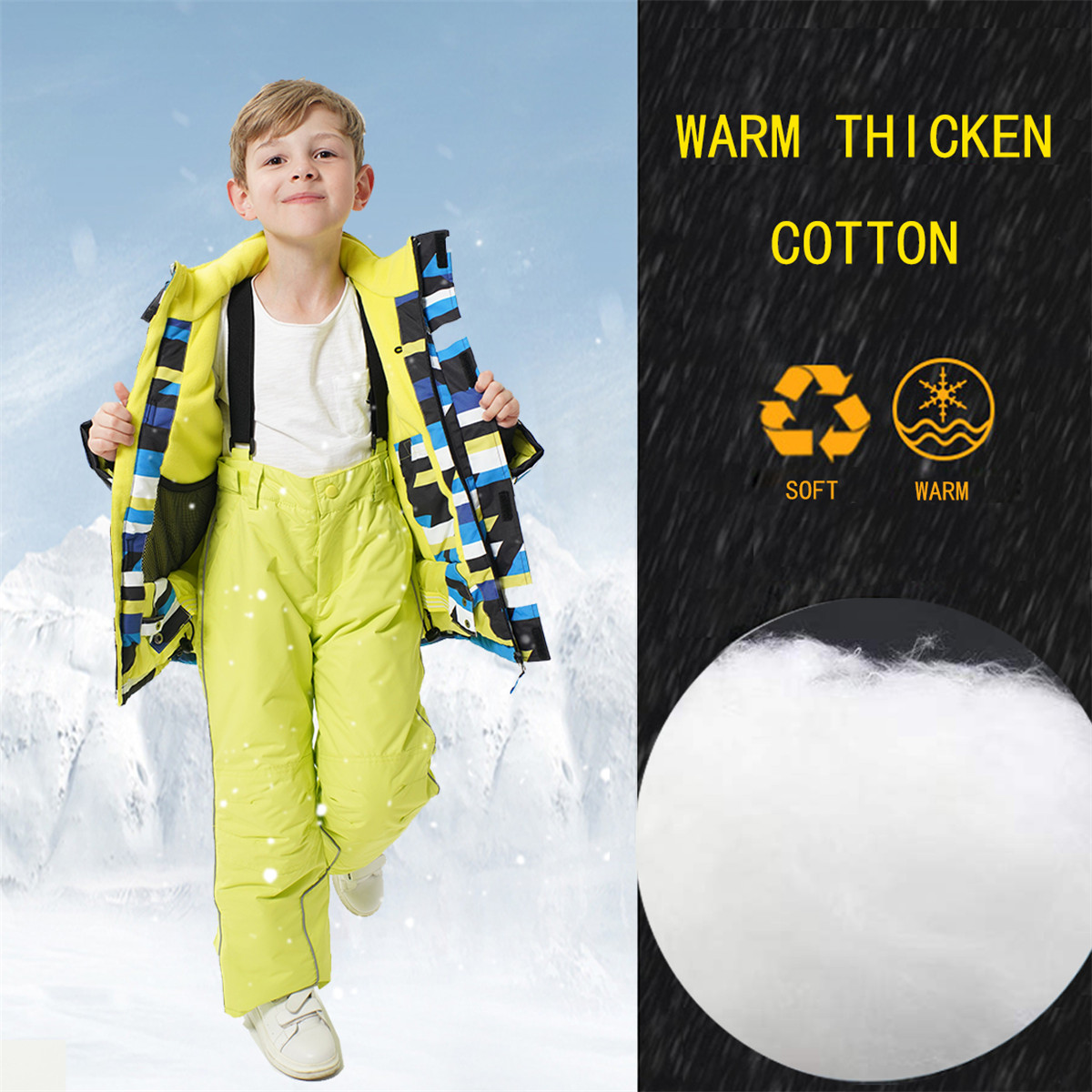 Детские лыжные штаны HONEYKING – обзор и цена Kids Outdoor Overalls