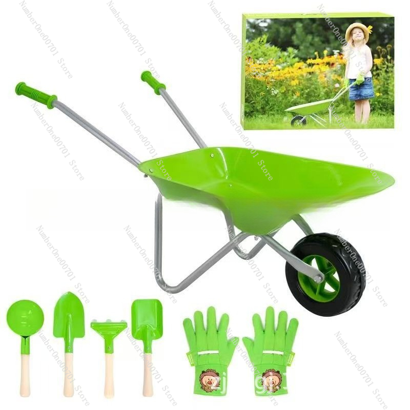 Детская уличная тачка, зеленый – обзор и цена Outdoor Toys For Kids