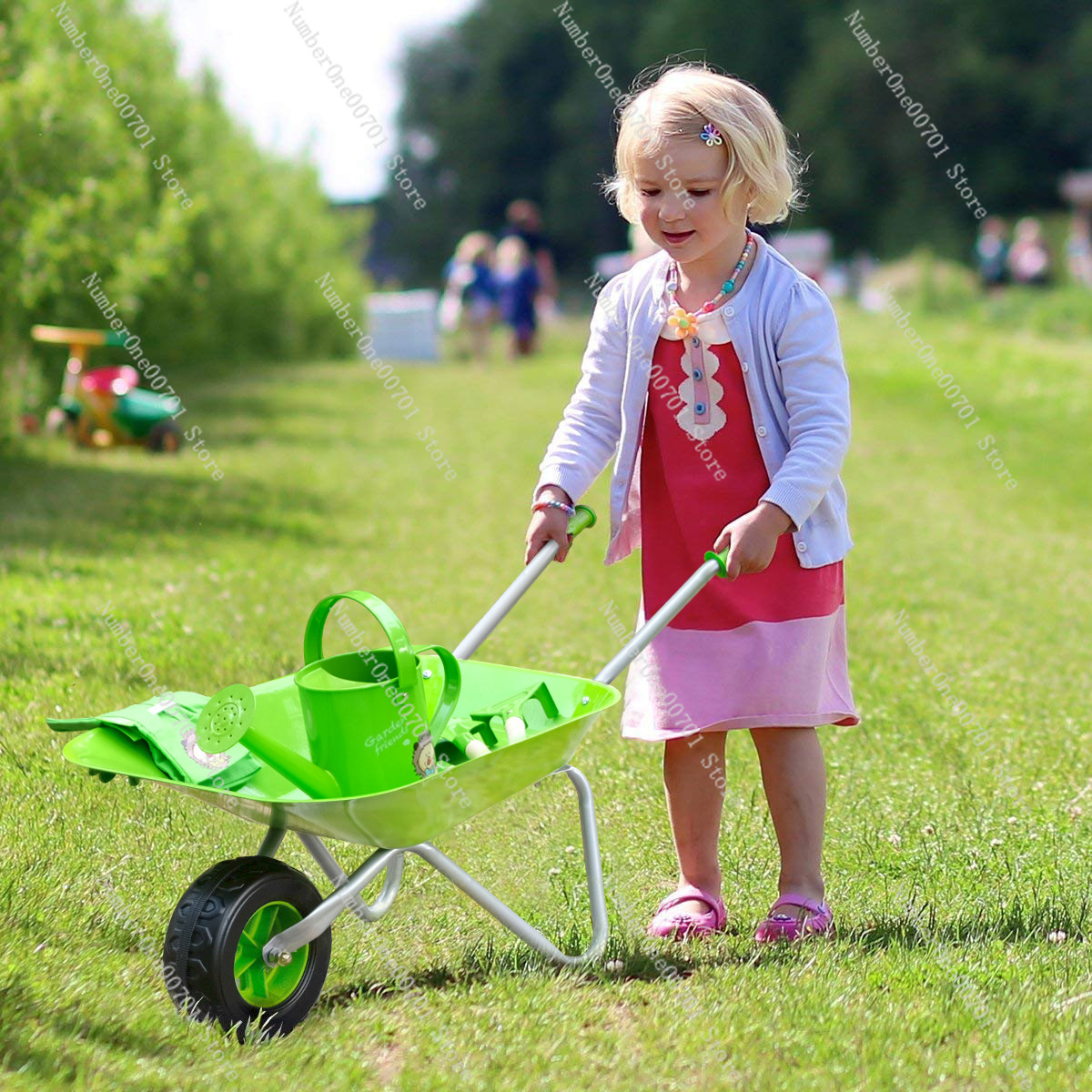 Детская уличная тачка, зеленый – обзор и цена Outdoor Toys For Kids