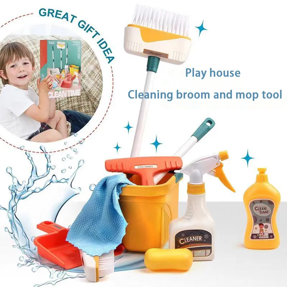 12 шт./компл. детский набор дл – обзор и цена Kids Outdoor Broom