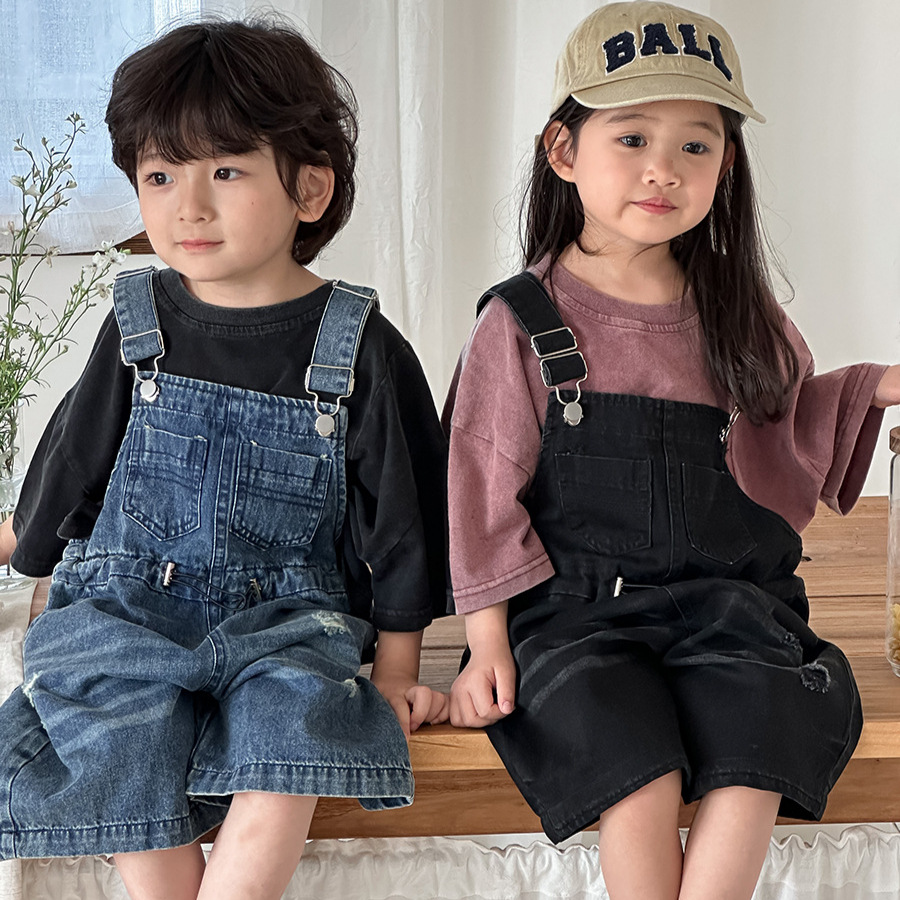 Летний джинсовый комбинезон ун – обзор и цена Kids Outdoor Overalls