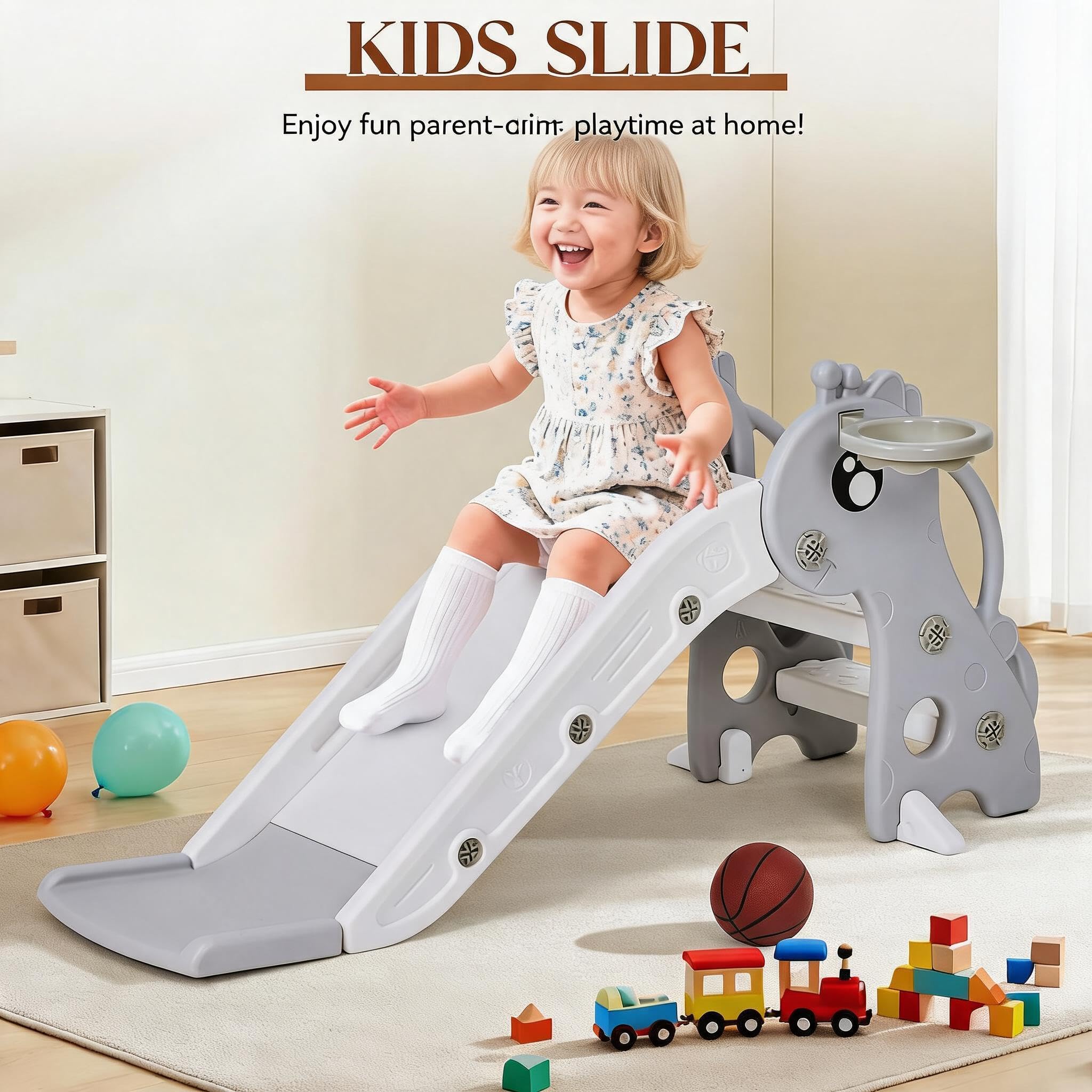 Детская горка 3 в 1 с баскетбо – обзор и цена Kids Outdoor Climber
