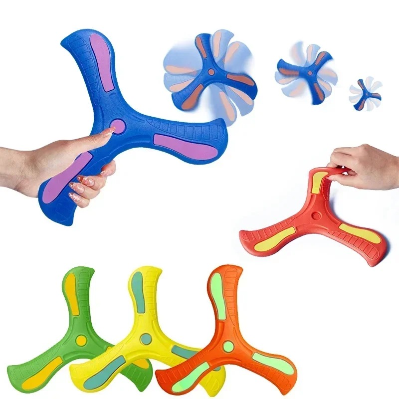 Детский бумеранг, мягкий трехл – обзор и цена Outdoor Toys For Kids