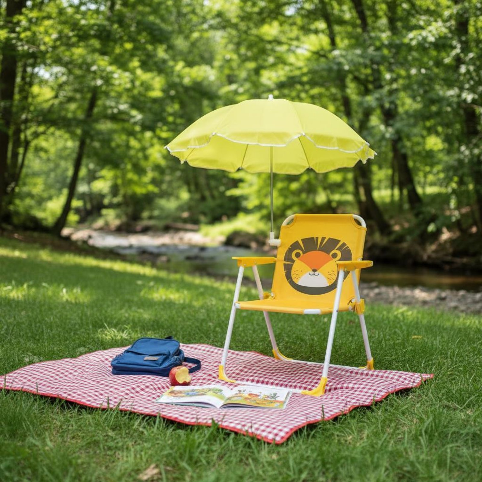 Детский портативный стульчик с – обзор и цена Kids Outdoor Folding Chair