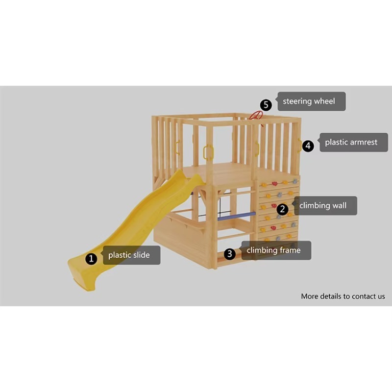 Детский деревянный уличный дом – обзор и цена Kids Outdoor Cubby House