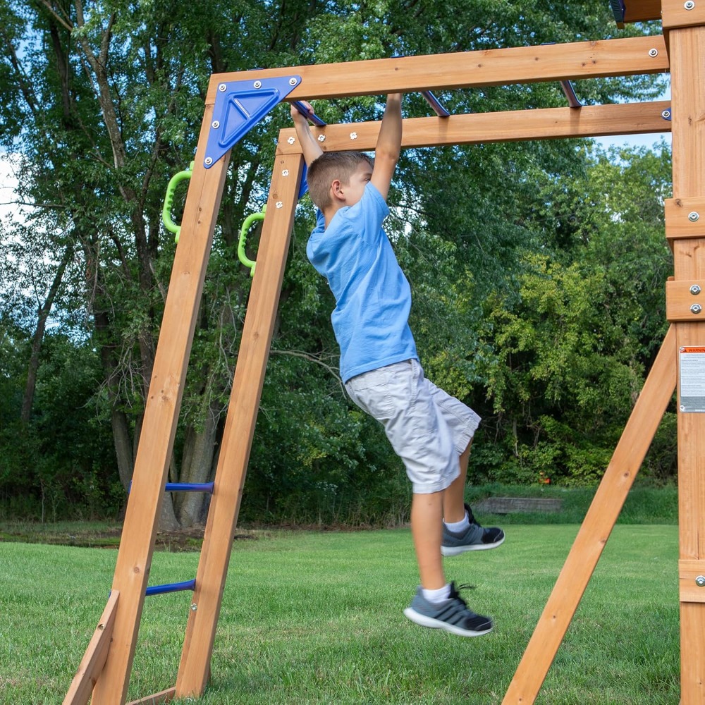 Детская уличная игровая площад – обзор и цена Kids Outdoor Monkey Bar Set